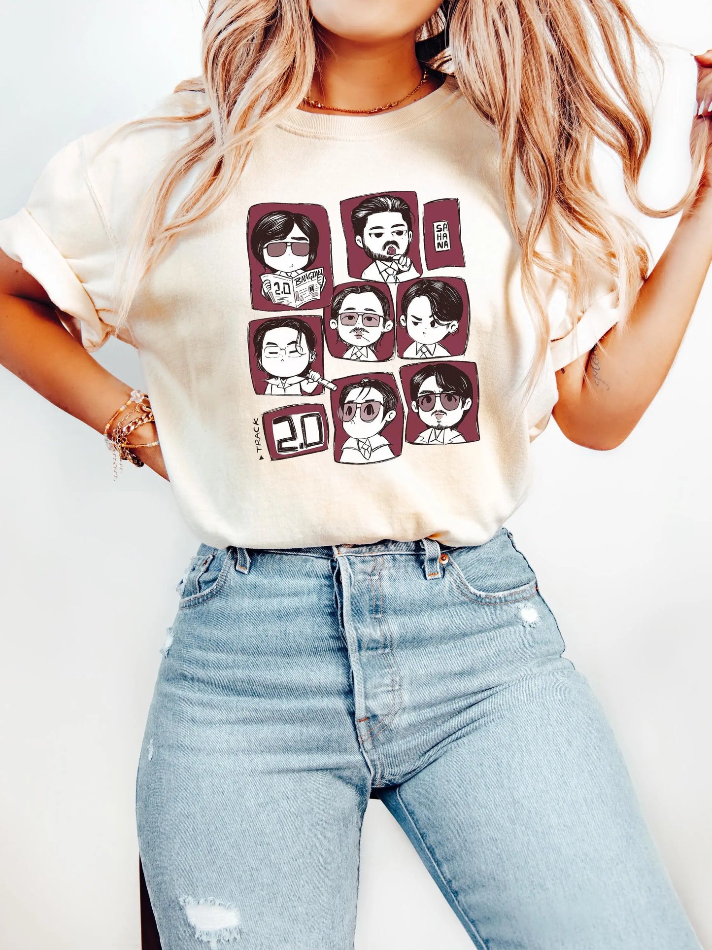 Cute 2.0 Shirt, Members T-Shirt, Kpop Fan Gift, Arirang World Tour 2026 Tee, Gift for Women