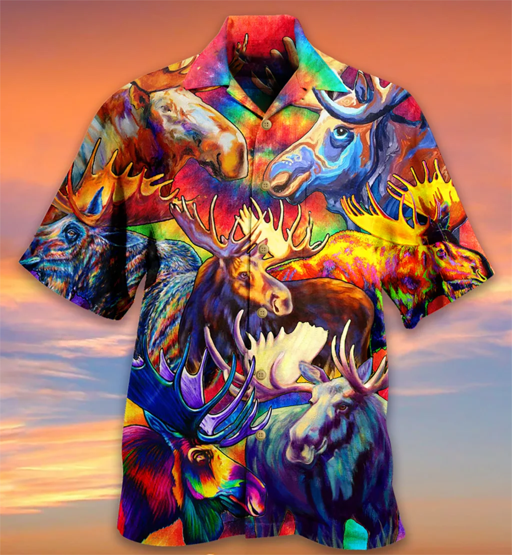 Summer Floral Parrot 3d Print Shirt Men Women Fashion Shirts Single-Breasted Short Sleeve Hawaiian Shirts Blouse Men's Clothing