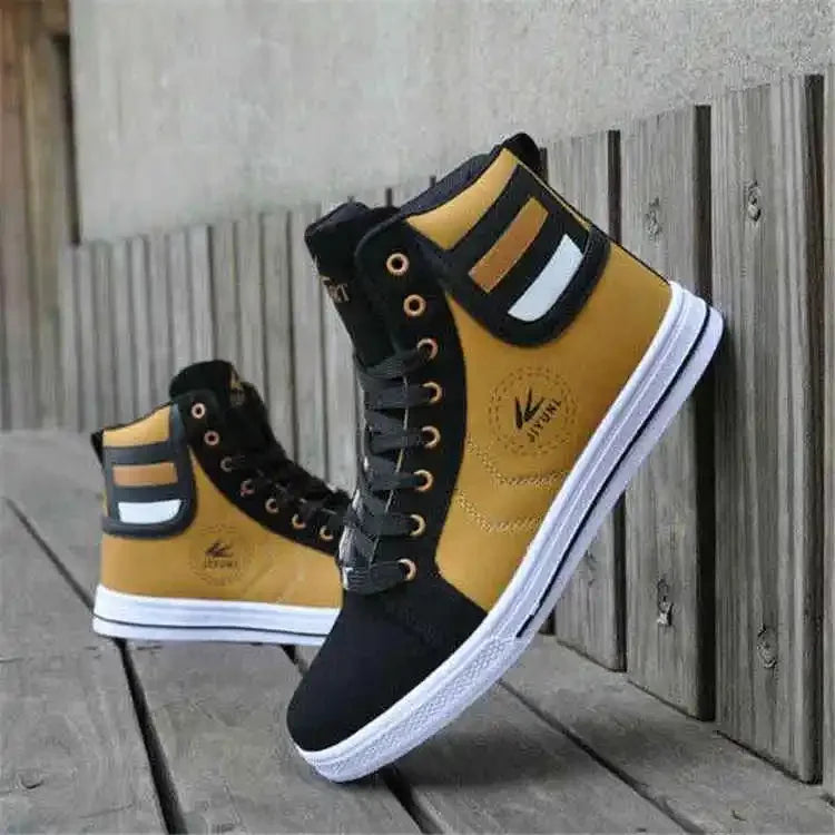 Fashion High-top Mens Sneakers Casual Tennis Shoes Chuky Men's Summer Sneakers Big Sizes Flat Footwear 2024 Man Zapatos Hombre