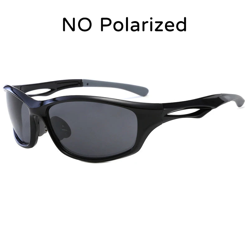 Cyber Y2K Futuristic Sunglasses Men Women Fashion Punk Sports Sun Glasses Steampunk Polarized Cycling Eyewear 2000S Aesthetic