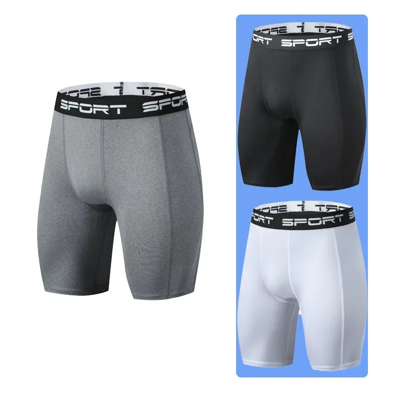 Summer Men Sports Tights Gym Running Leggings Male Jogging Elastic Compressions Casual Sweatpants Football Basketball Trousers