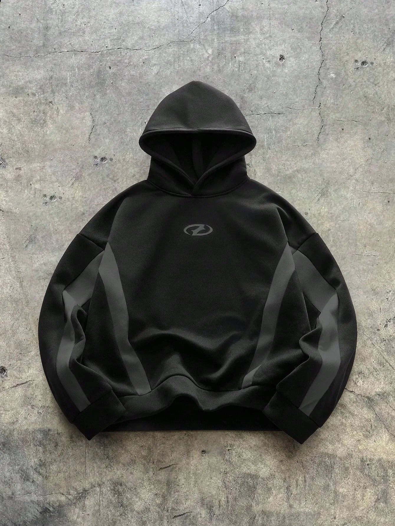 The new men's hooded sweatshirt for Spring and Autumn 2025 is casual fashionable and comfortable with 3D pattern printing BAZAARHUBO