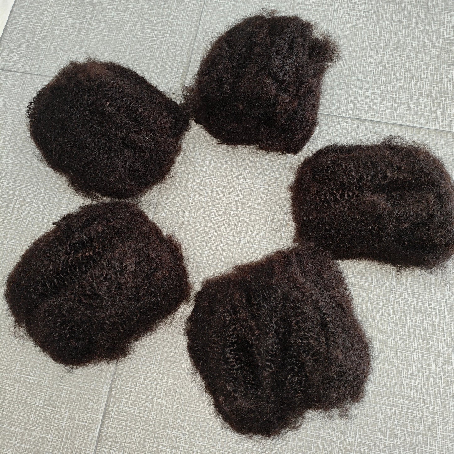 Afro Kinky Curly Bulk 4C Human Hair 10-18 Inch 30g 50g/pack Soft for Mini Twist Braids Dreadlocks Extensions Locs Repair