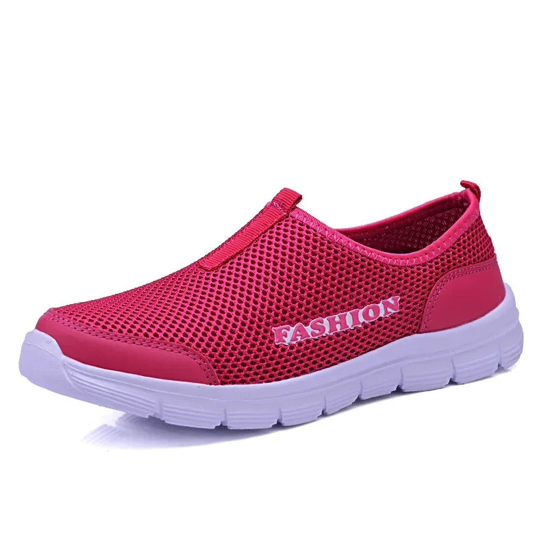 Casual Men Shoes Summer Sneakers Breathable Mesh Men Footwear Running Shoes Men's Lightweight Slip-on Sandals Zapatos De Hombre