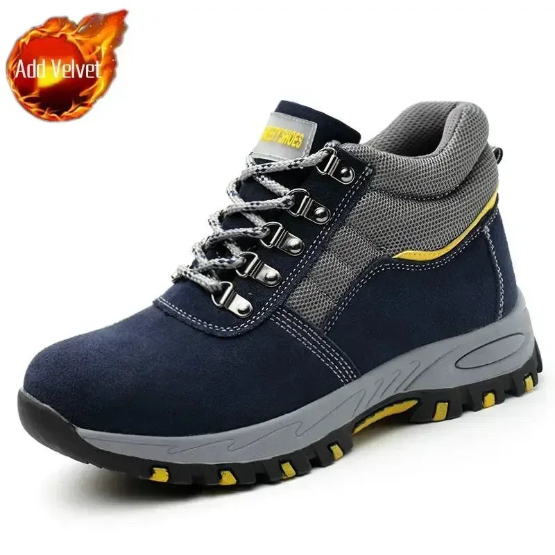 Man Shoes Leather Booties Waterproof Boots for Men Lace Up Ankle Short Barrel Retro Trendy 2025 Sale Offer New Fashion Low Price