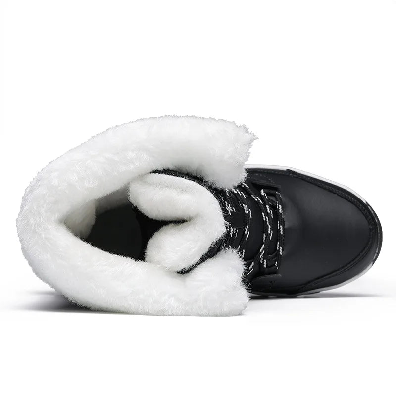 Winter New Women's Boots Plush Warm Women's Snow Boots Outdoor Non-slip Sneakers High Quality Waterproof Women Boots Botas Mujer