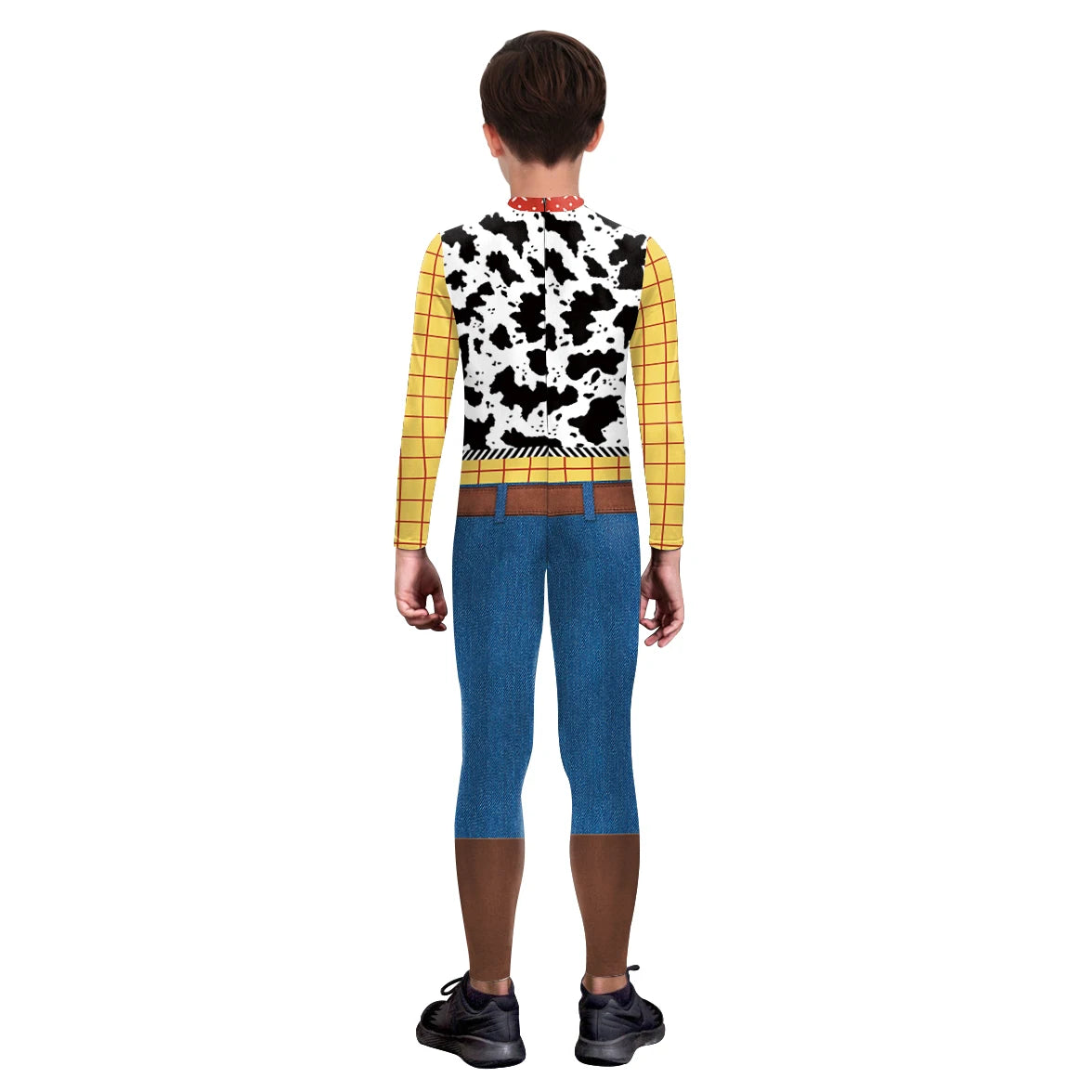 Woody Cosplay Costume Men Boys Jumpsuit Halloween Family Matching Outfits Carnival Party Cowboy Jessie Women Fancy Dress