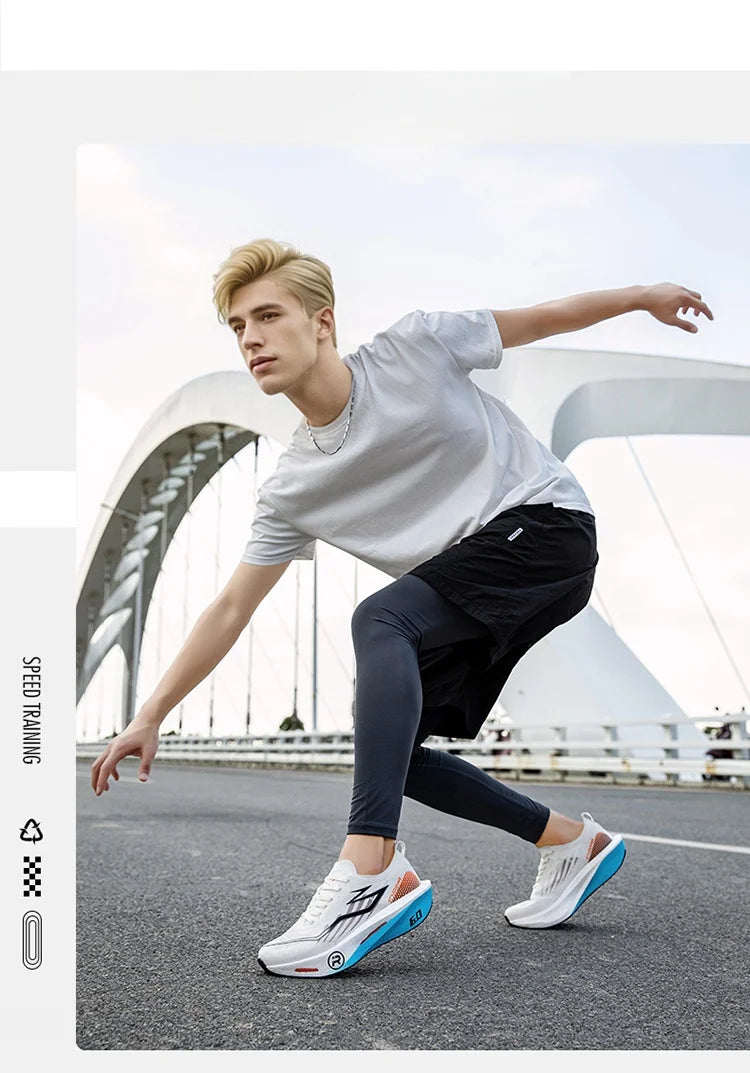 2026 Men's Sports Shoes Carbon Board 6.0 Racing Marathon Stable Rebound Wear-resistant Men's Running Shoes Training Jogging Shoe