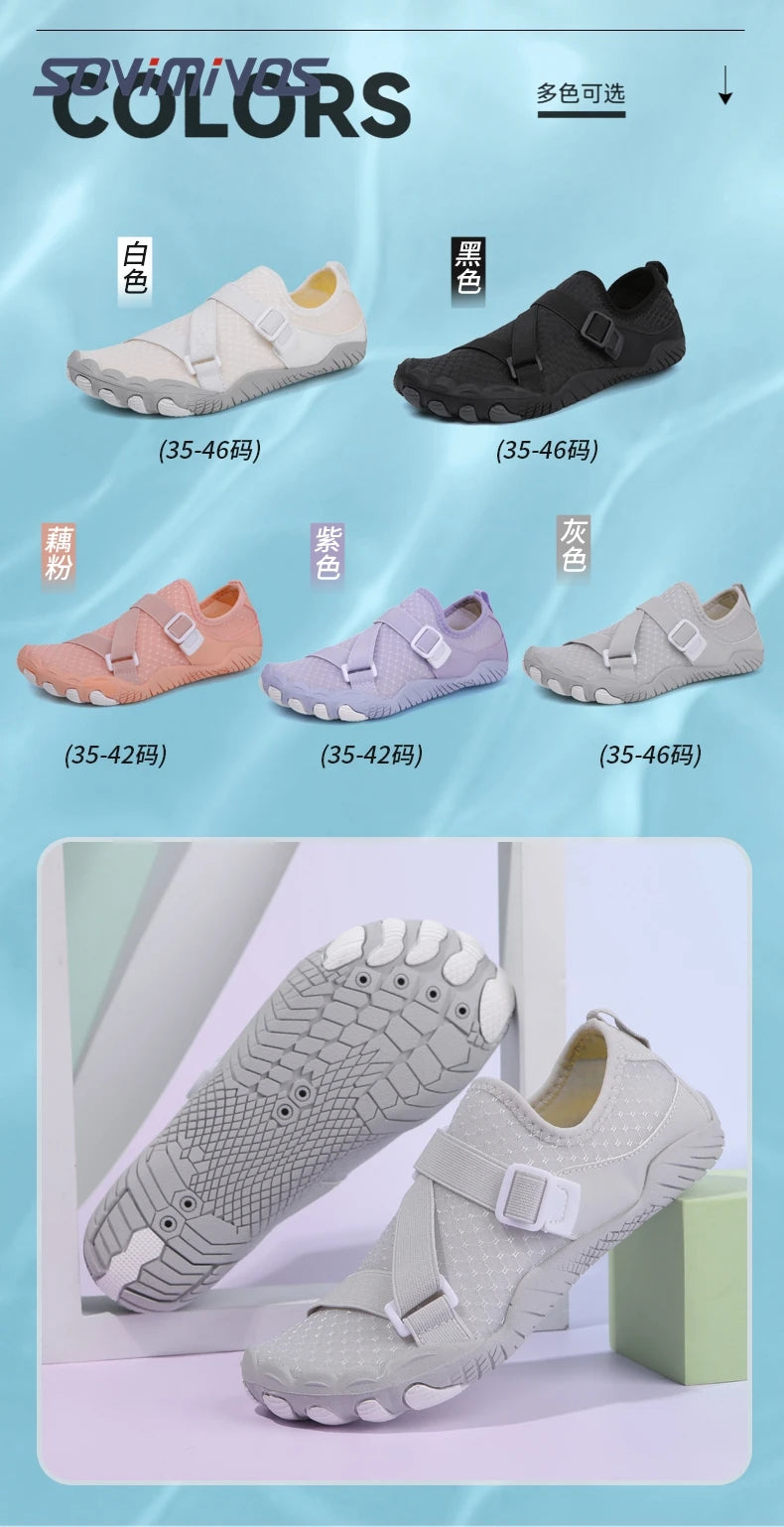 Barefoot Shoes Men Women Water Sports Outdoor Beach Couple Aqua Shoes Swimming Quick Dry Athletic Training Gym Running Footwear
