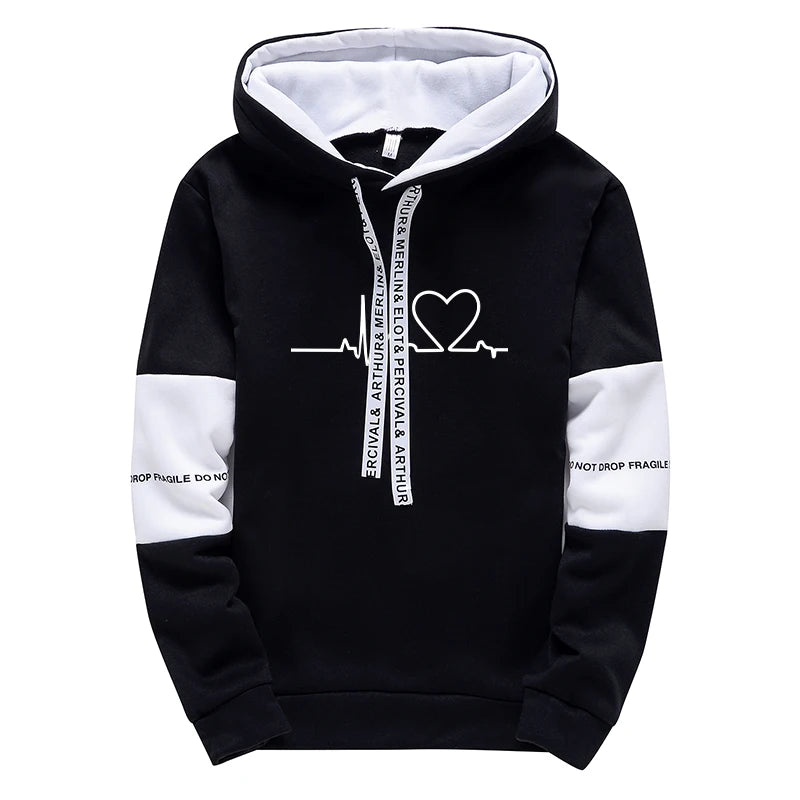 Hoodies Sportswear Sweatshirts for Men Comfortable Autumn Winter Sports Casual Fashion Versatile Sweatpants Daily Dressing Men's