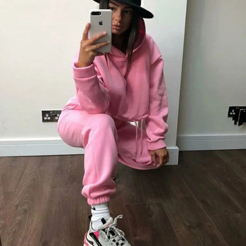 Oversized Hoodie & Sweatpants Set