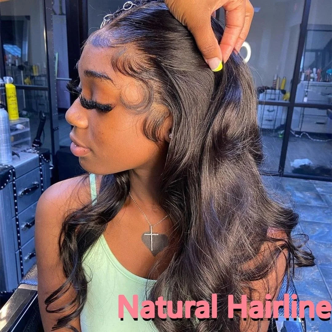 Body Wave Human Hair wigs 13x6/4 Transparent Lace Front Wigs HD Lace Frontal Wigs Body Wave 30 inches 4x4 Human Hair Lace Wigs