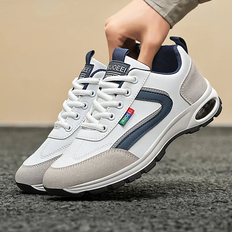New 2025 Men's Running Shoes Breathable Outdoor Sports Shoes Men's Lightweight Hiking Comfortable and Durable Tennis Shoes