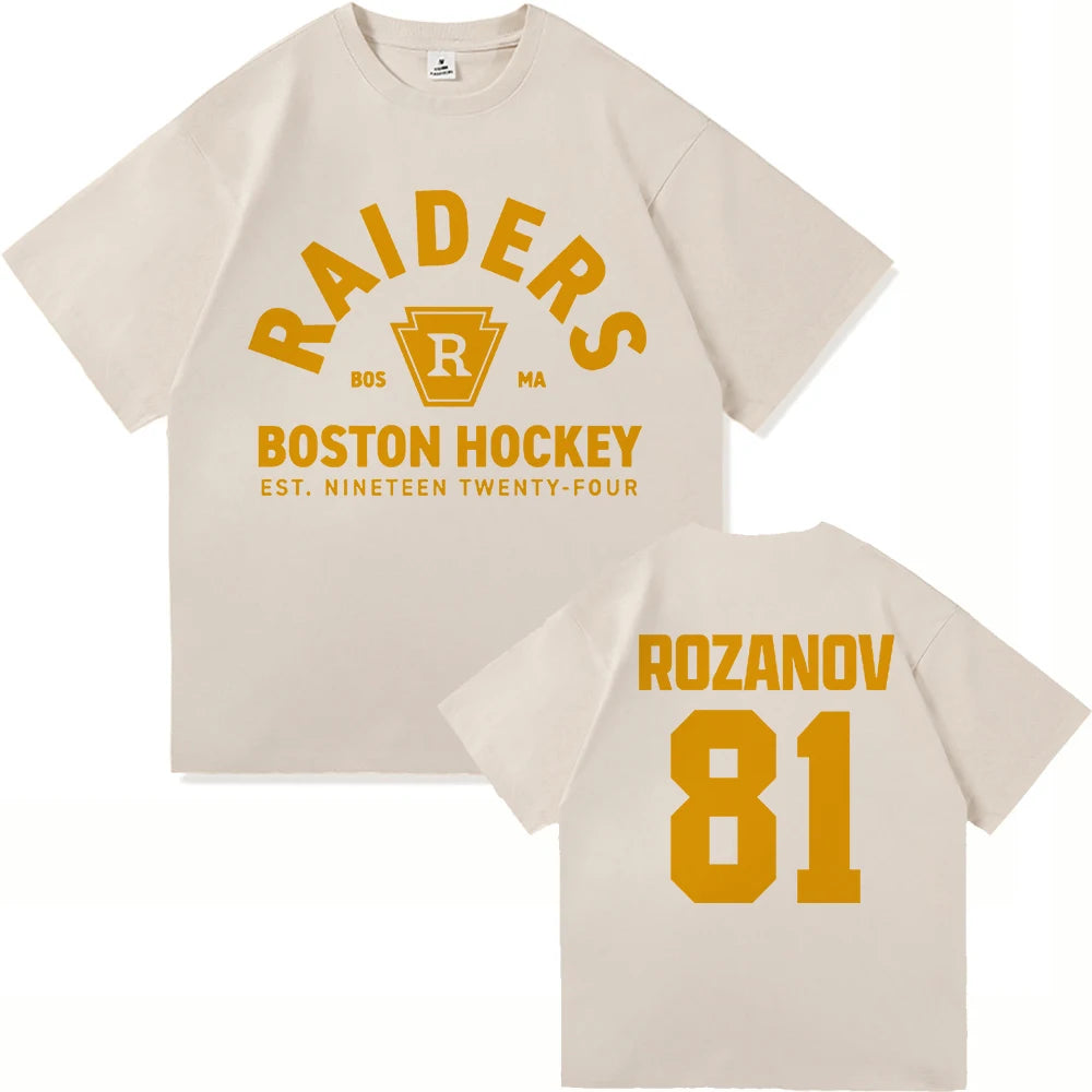 24 Hollander Montreal Voyageurs ClubT Shirt Fashion Men/Women TV Heated Rivalry Ilya Rozanov 81 T-Shirt High Quality Tees Shirts
