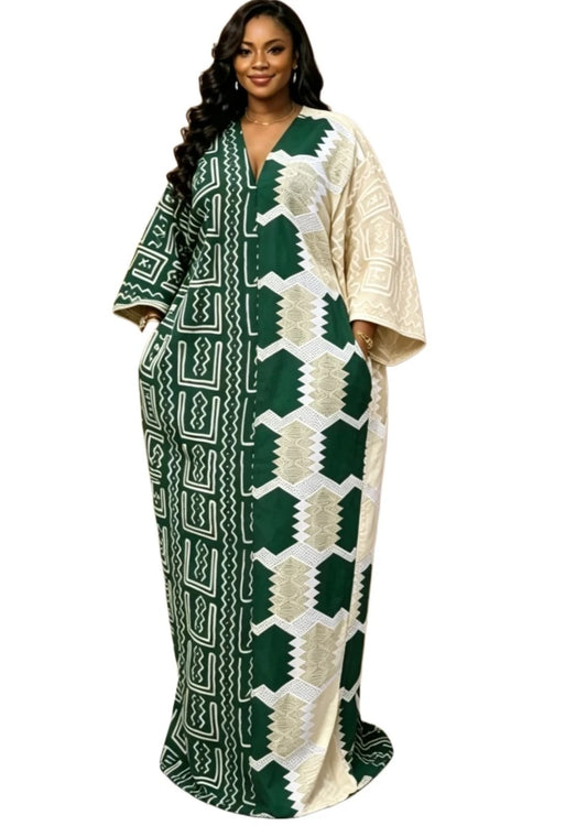 Elegant African Dresses for Women Abayas Boubou Robe Traditional Africa Loose Gown Plus Size Evening Party Long Dress Outfits