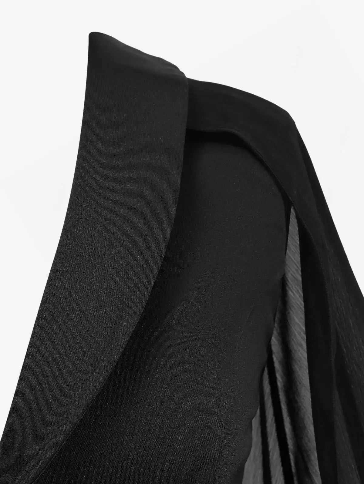 Gothic Coats For Women Plus Size Black Lace Up Skull Zipper Chiffon Bat Sleeves Coat Spring Autumn SY2 Outwears