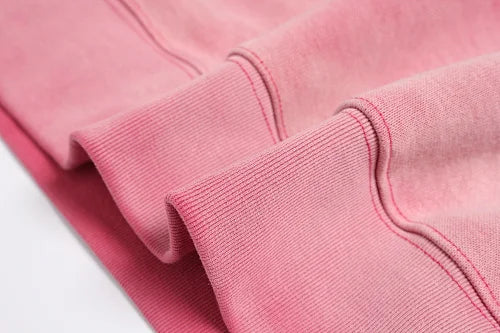 Men Clothing High street New Trend Heavy Industry Washed Embroidered Antique-style Sweatshirt for men and women