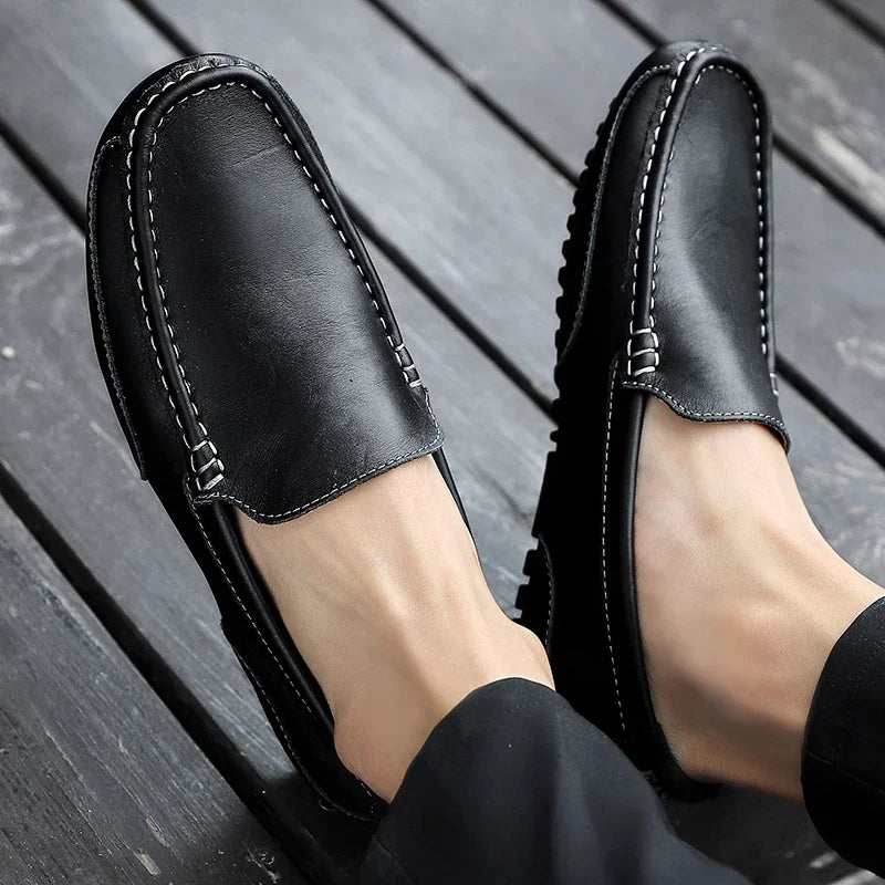 Men's shoes 2023 Casual fashion Men's casual wear Formal men's driving shoes Casual men leather shoes