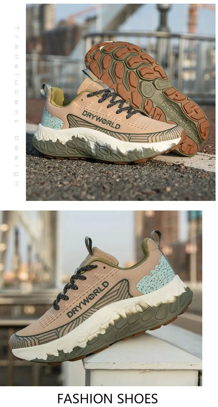 New Fashion Neutral Marathon Running Shoes Outdoor Road Lightweight Slow Running Shoes Men's and Women's Casual Walking Shoes