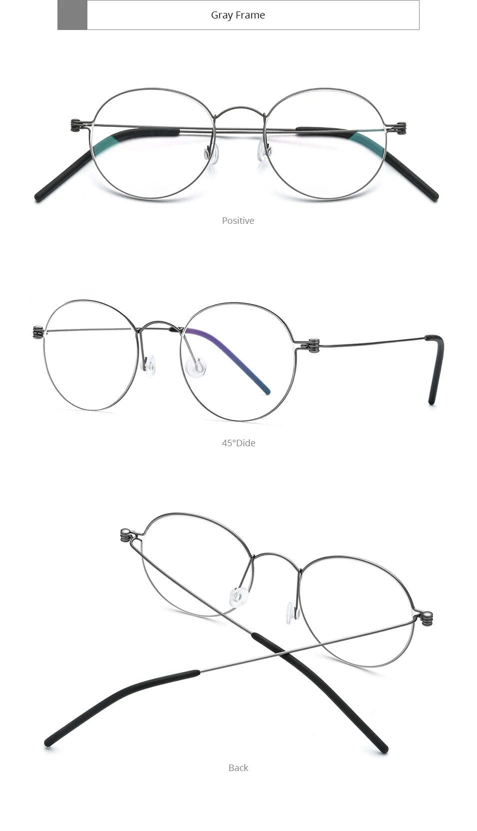 FONEX B Titanium Glasses Frame Women Brand Design Eyeglasses Men Korean Denmark Ultralight-Weight Morten Screwless Eyewear 7510 BAZAARHUBO