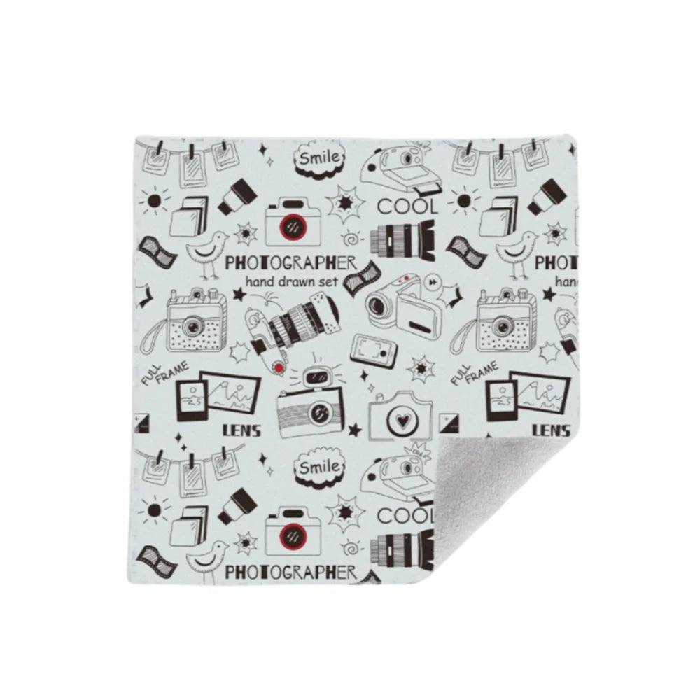 Reusable Folding Cosmetic Bag Wrap Around Pouch Photographic Equipment Accessories Camera Protective Cover 2 Size