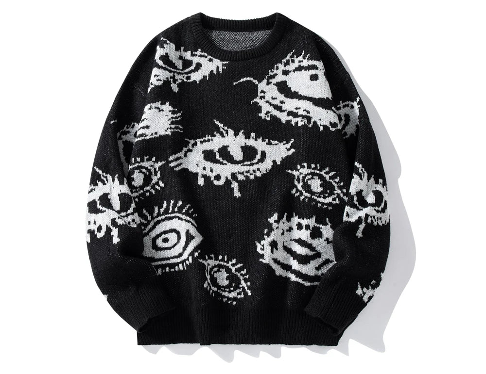 Autumn Winter Men's O-Neck Sweater Casual Men Warm Cashmere Knitted Pullover Men Classic Loose Knitwear Sweaters Clothing