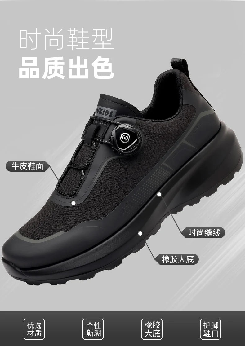New Handmade Leather Casual Men Shoes Design Sneakers Man Breathable Leather Shoes Men Outdoor Sneakers