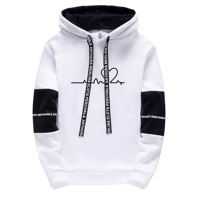 Hoodies Sportswear Sweatshirts for Men Comfortable Autumn Winter Sports Casual Fashion Versatile Sweatpants Daily Dressing Men's