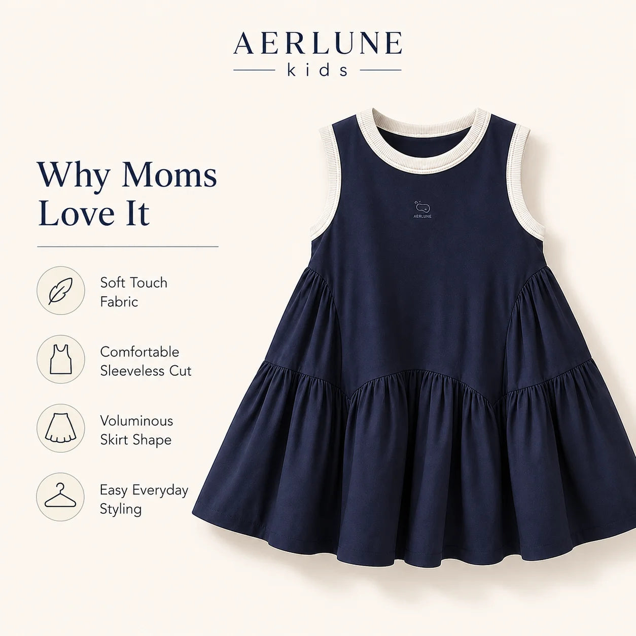 Kids' Dresses Korean Children's Clothes 2025  Vest Summer Baby Fashionable College Style Ordinary Dress Outer Wear Casual Simple