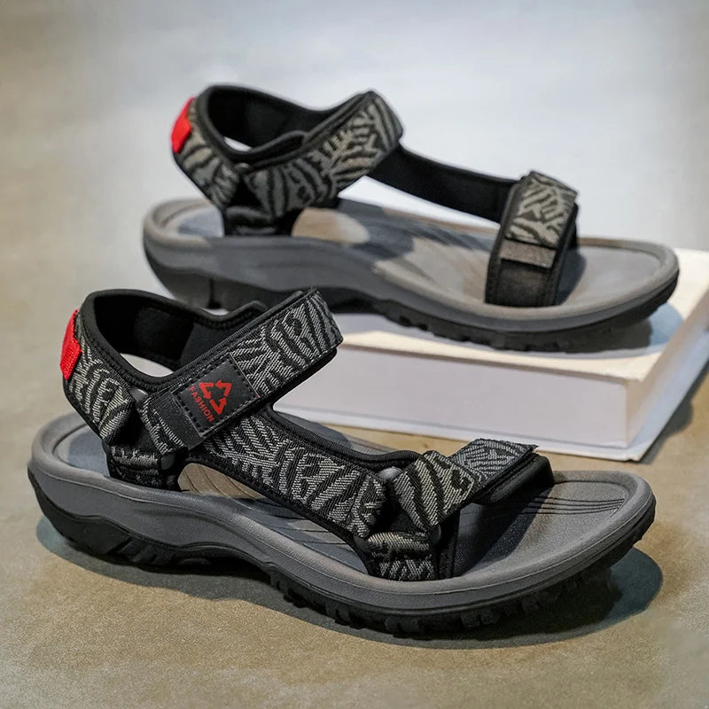 Men's Sport Sandals, Open Toe Water Sandals Waterproof Lightweight Casual Athletic Sandals for Outdoor Beach Travel Summer 40-45