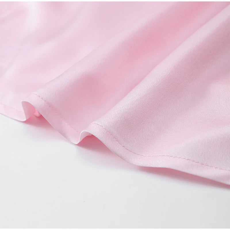 Elegant Satin Pink Women's Long Dresses Fashion Sleeveless Backless Slim Fit Hem Midi Dress Summer Female Holiday Robes 2026