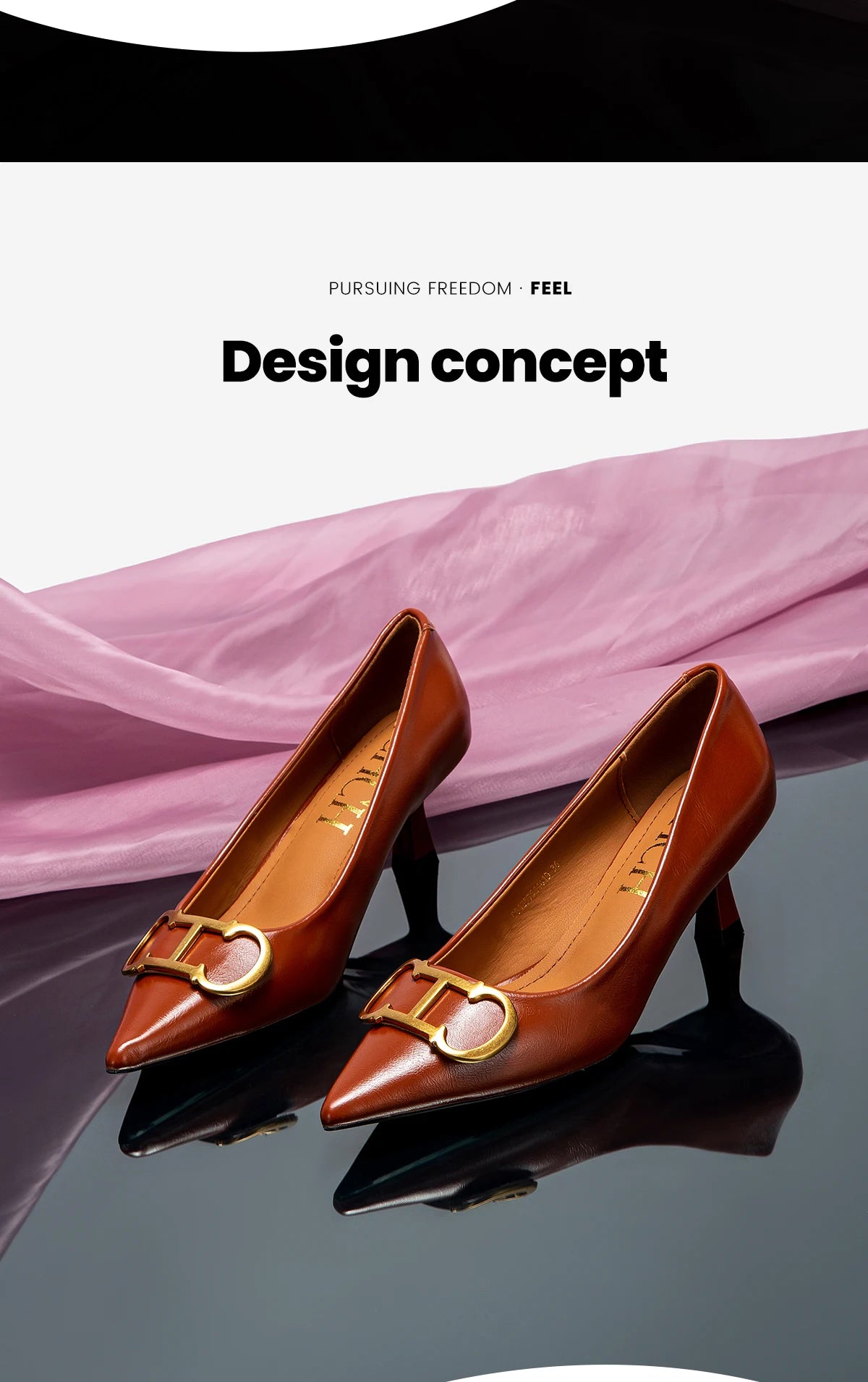Women's Shoes Pointed Toe High Heels Patent Leather Dress Heels Boat Shoes Wedding Shoes Large Size 34-40