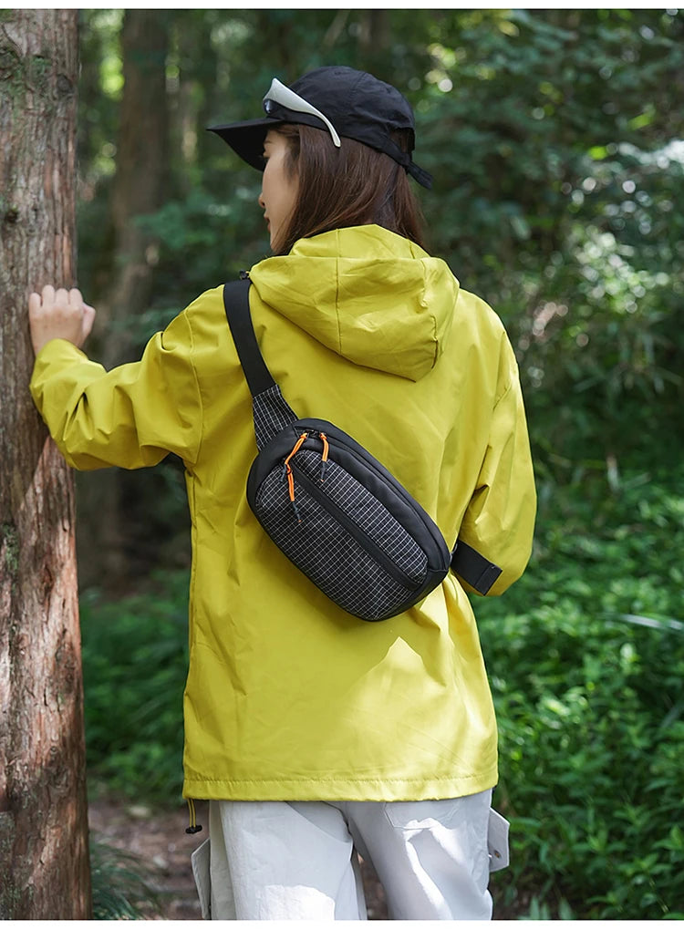 2025 New Pattern Lightweight Waterproof Nylon Fabric Small Square Bag for Women - Single Shoulder Crossbody Compact Bag for Mobi