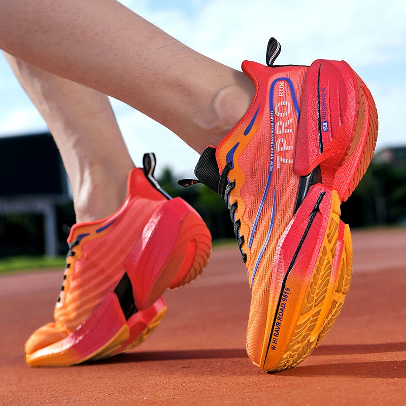 New Men's Running Shoes Non-slip Cushioning Racing Carbon Plate Sneakers Light Tennis Cross Training Shoes Trail Running Shoes