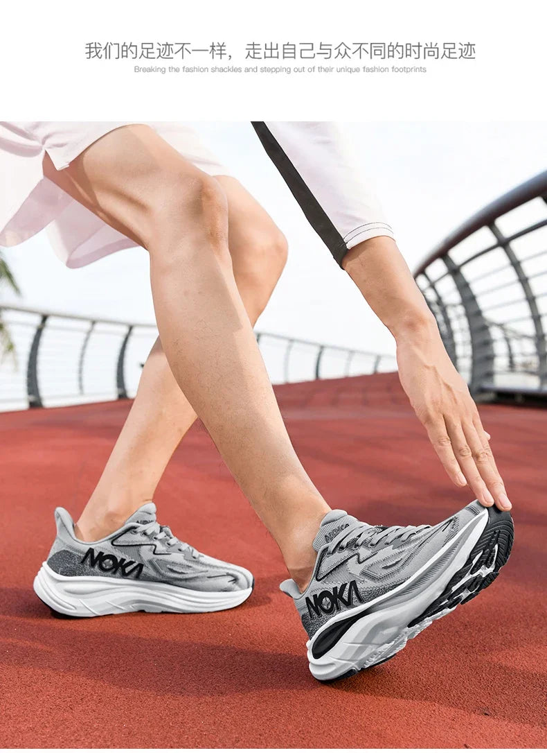 NEW Marathon Sneakers Athletic Men Shoes Comfortable High Quality Wear-resistant Sports Running Shoes
