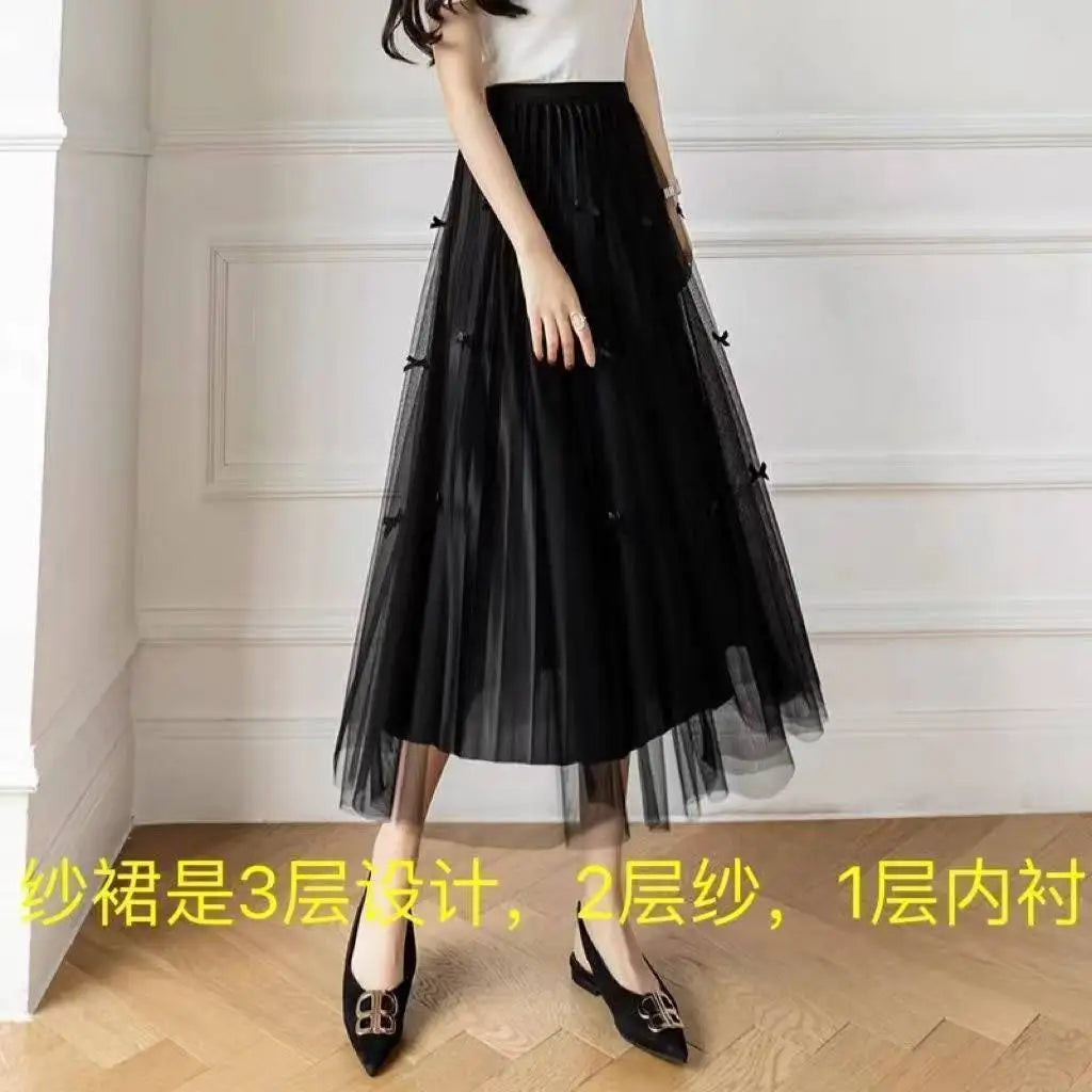 Summer Flowing Ice Silk Wide Leg Pants Women's plus Size Slimming Miniature Eighteen Skirt Pants High Waist Straight Leg Pants