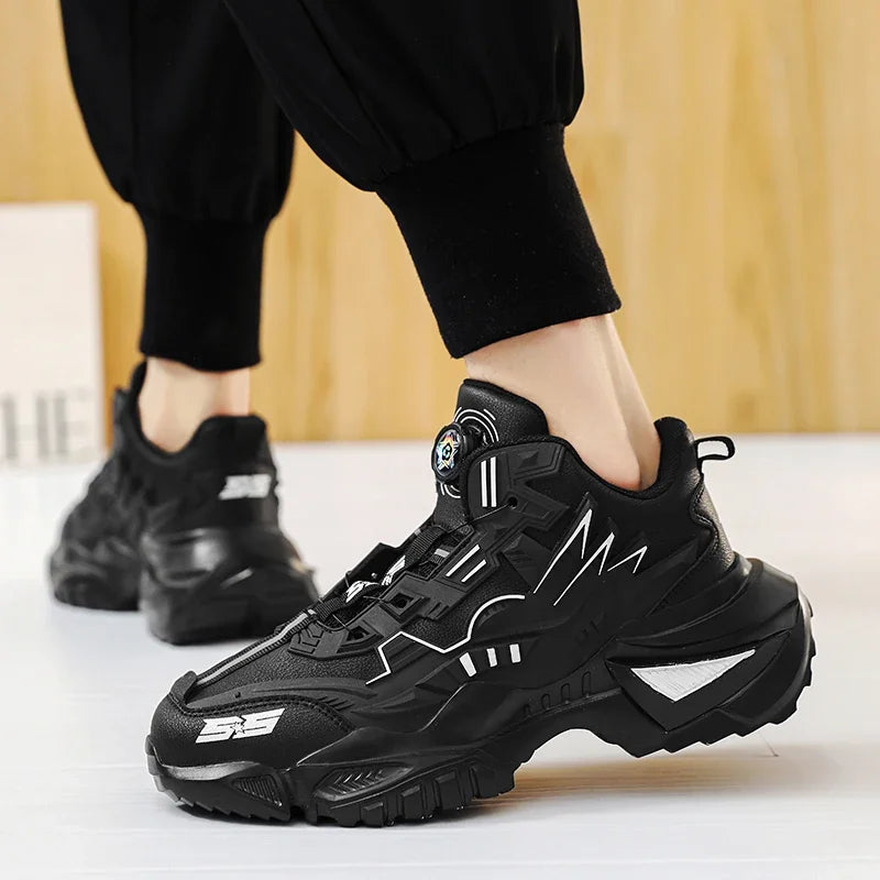 ELUVA Men Sneakers Running Shoes Lightweight Breathable Walking Shoes Non Slip Casual Sports Shoes for Men Gym Workout Training