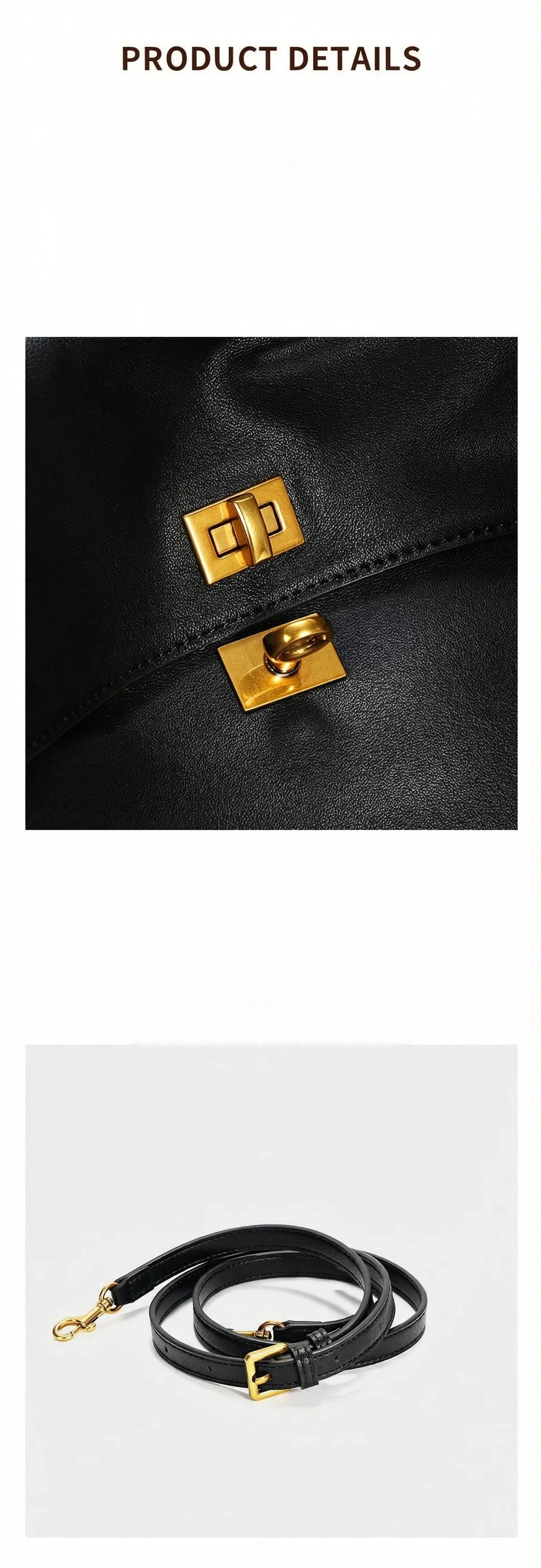 2026 large Genuine leather shoulder bag armpit top layer cowhide large capacity women's commuting high-end tote bag
