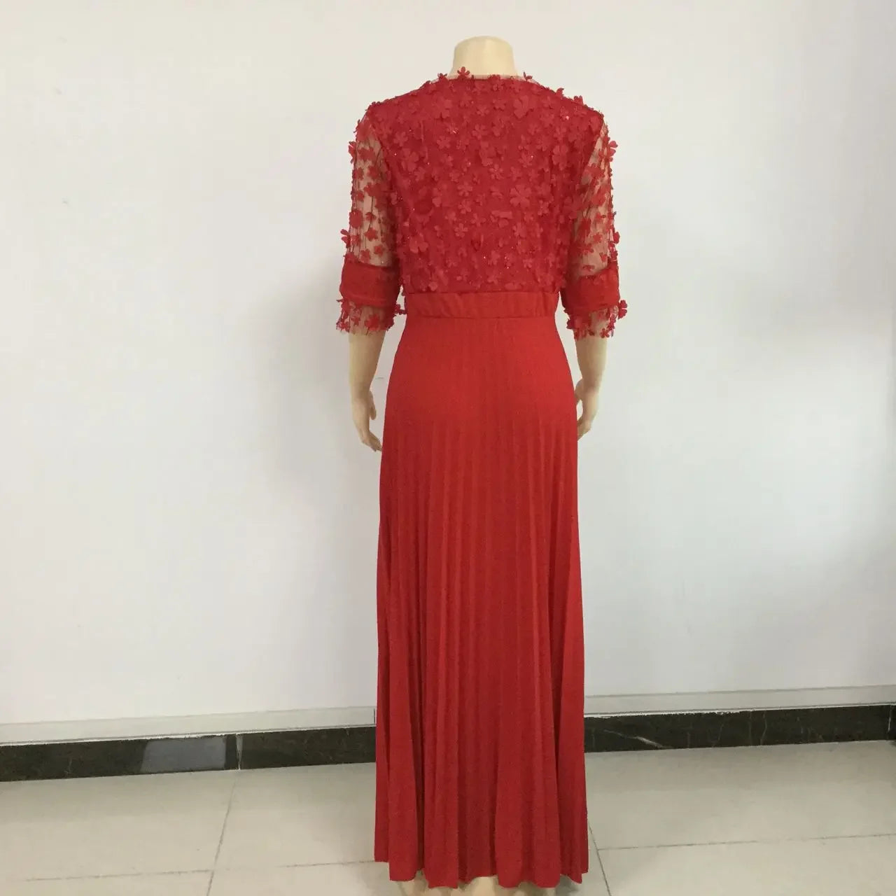 African Dresses For Women 2025 Africa Clothing Muslim Pleated Long Dress Fashion African Maxi Dress For Lady