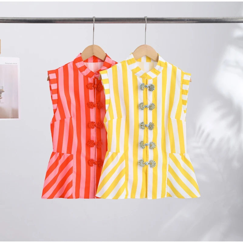Lace Spliced Square Neck Spaghetti Strap Blouse Loose Fit Cropped 2026 Summer Women Chiffon Top Causal Delicate Lady Blusa