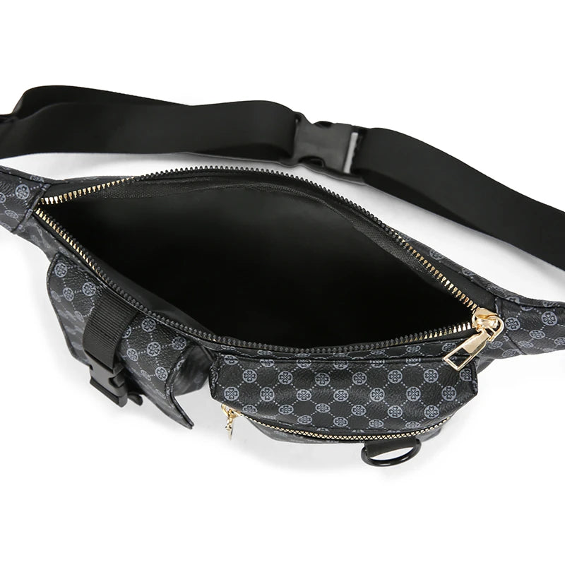 Men's Multi Functional Waist Bag Lightweight Sports Cycling Fanny Pack Small Shoulder Bags for Man Belt Pouch Chest Bags Male