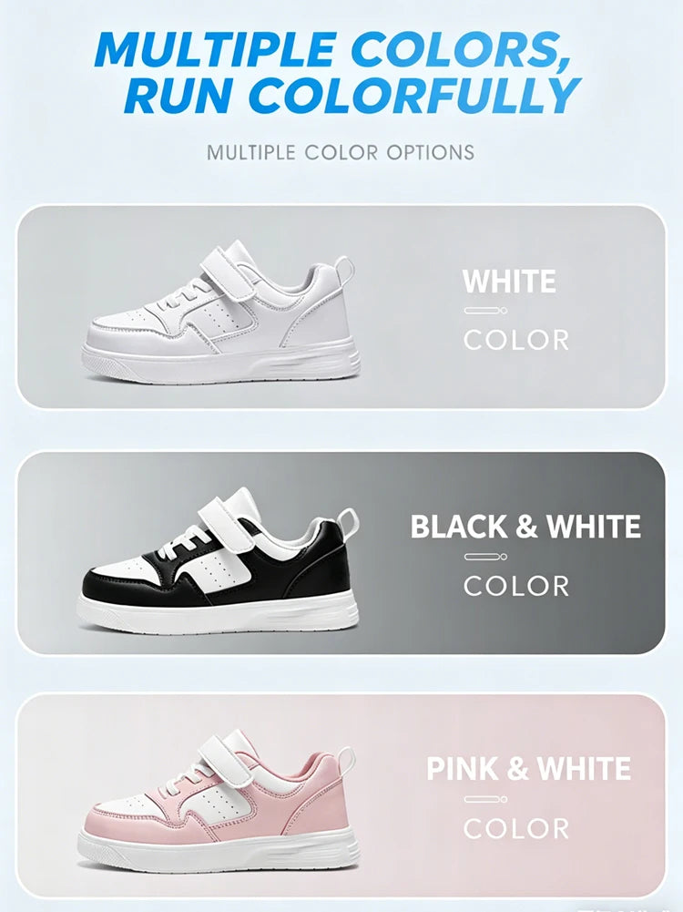 Children's Casual Shoes Student Boys Breathable Comfortable Flat Walking Footwear Fashion Kids Girls Running Sneakers Tenis