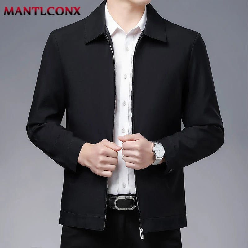 Loose Casual Business Men's Jacket Blazers for Men Formal Social Jacket Solid Color Luxury Office Dress Coat Spring Autumn New