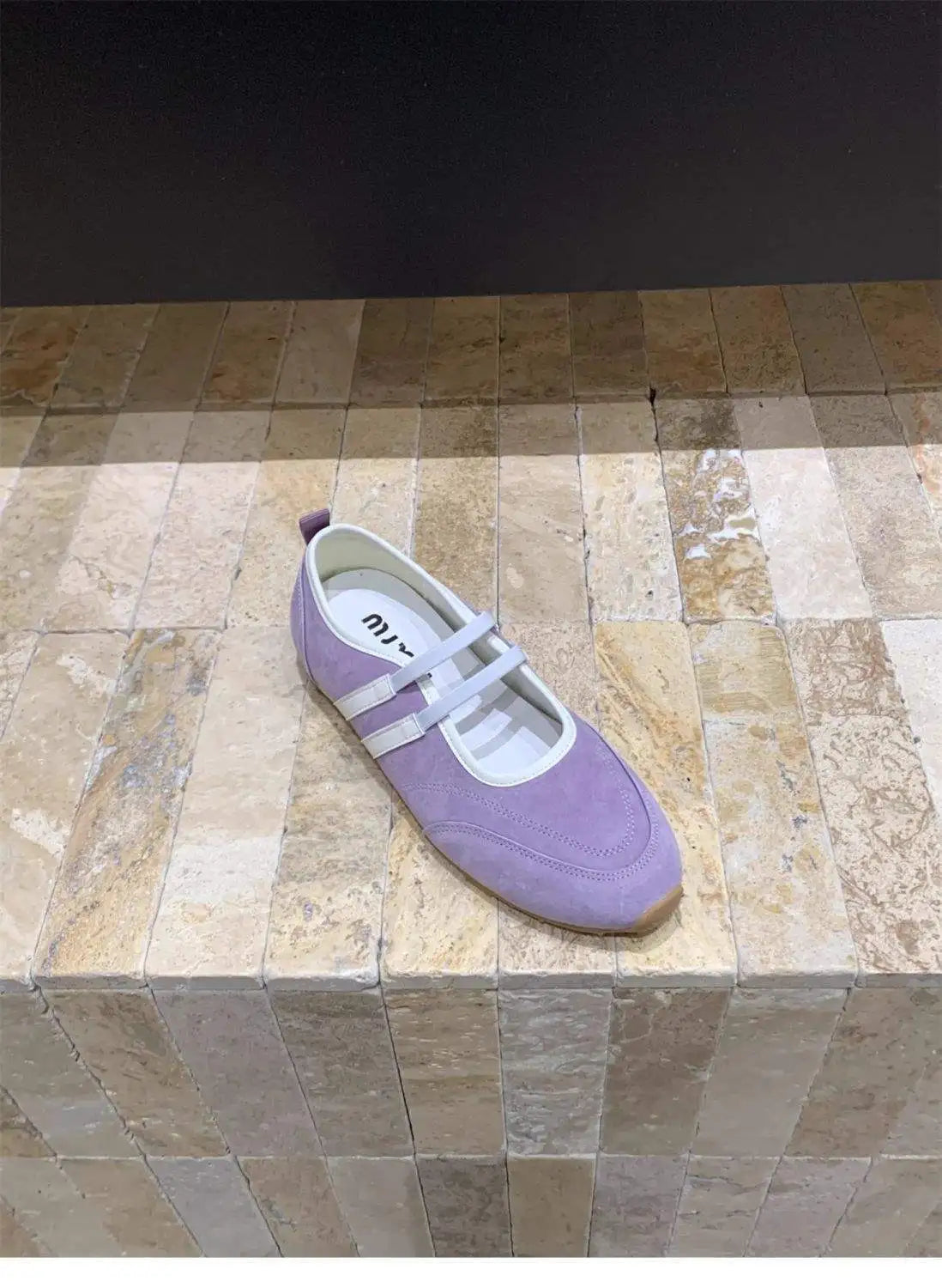 Flat Bottomed Retro Ballet Shoes for Women 2026 New Sports and Casual Shallow Mouth Vulcanized Shoes