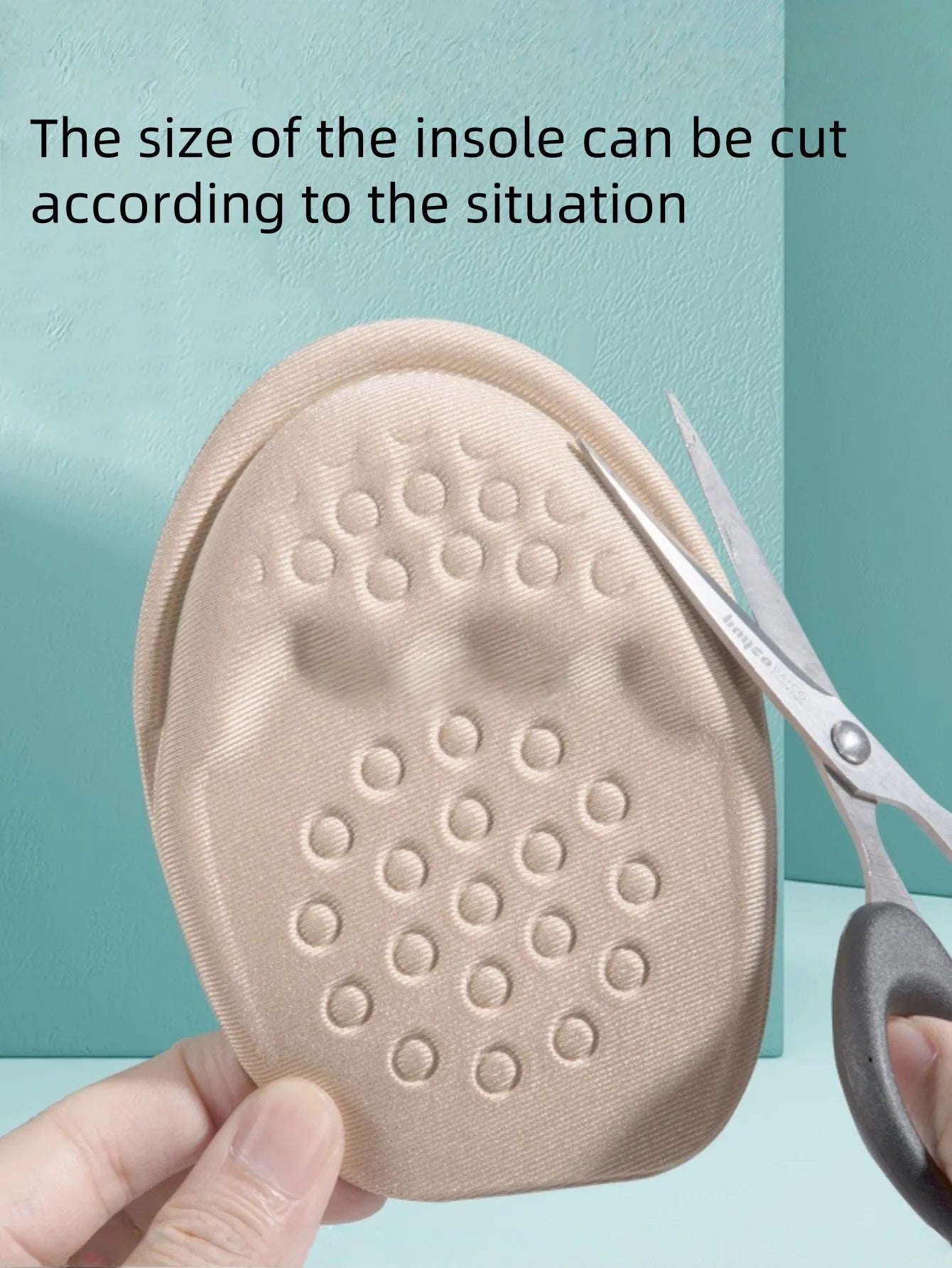 Half Insoles for Shoes Inserts Forefoot Insert Non-slip Sole Cushion Reduce Shoe Size Filler High Heels Pain Relief Shoe Pads