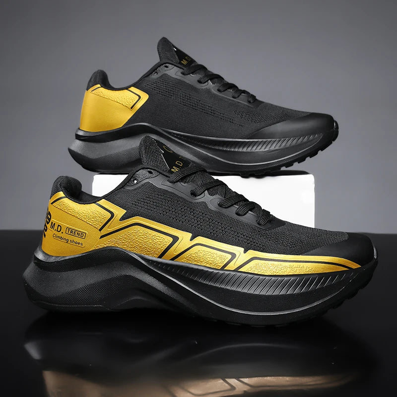 New Running Shoes Men Lace-up Walking Fashion Casual Leisure Loafers Brand Outdoor Jogging Breathable Sneakers Blade Comfortable