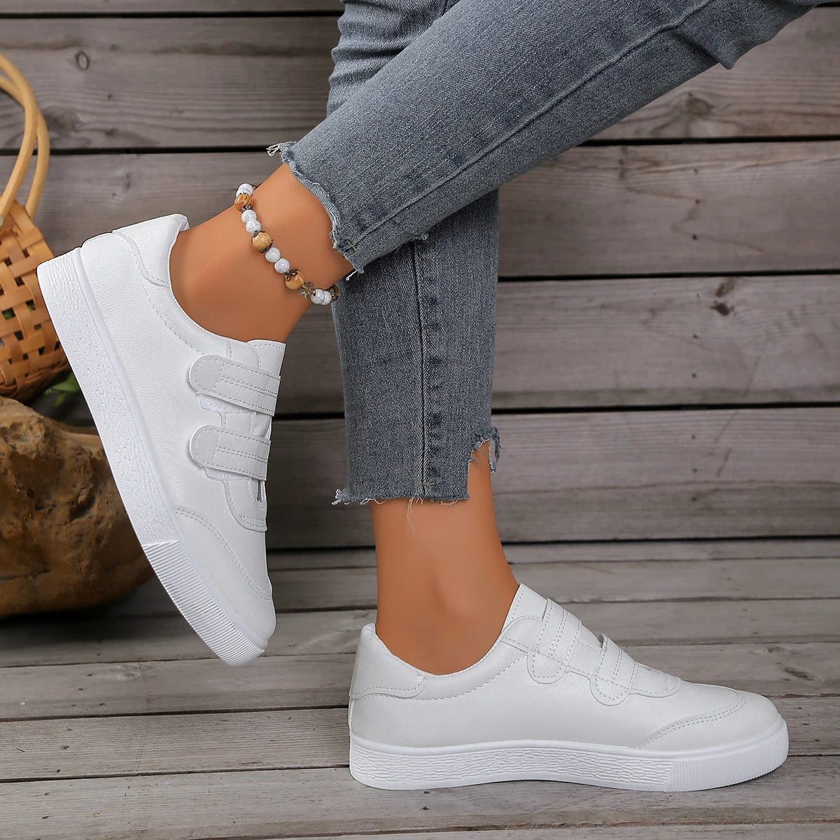 *Spring and Autumn New Elegant Thick soled Sports Leisure Shoes Fashionable Hot Selling Comfortable Running Flat Shoes for Women