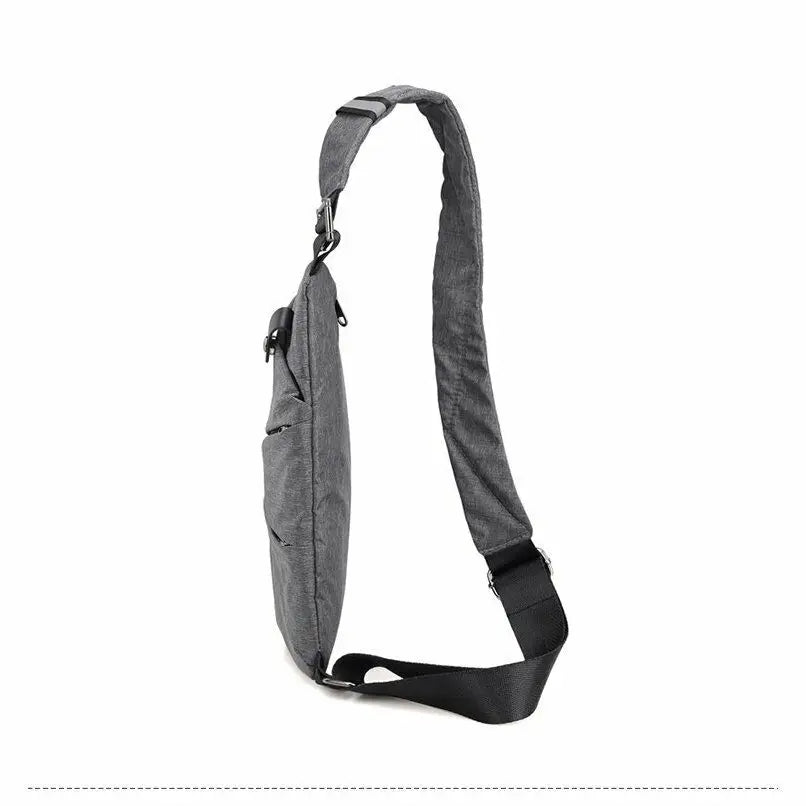 New Multifunction Chest Bags Anti Theft Single Crossobdy Bags for Men Waterproof Male Cross Body Messenger Bag Fanny Pack Sac