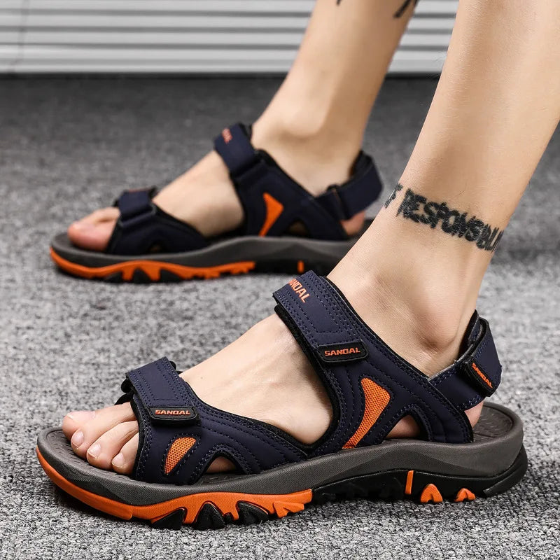 Shoes Men's Sandals Summer 2025 Outdoor Classics Walking Men Sandals Big Size 46 Gladiator Sandalias New Platform Water Footwear