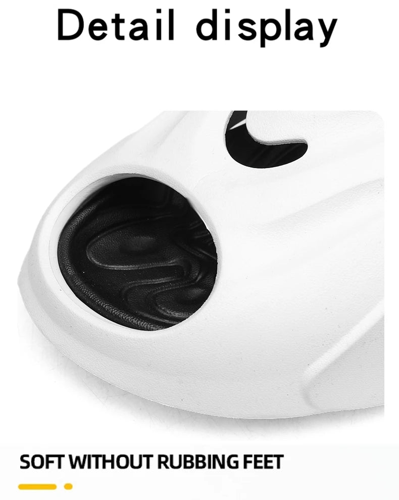 New Men's Slippers Outdoor Indoor Beach Sandals Comfortable Thick Soft Slides Men Women Casual Shoes Men Flip-flops Slippers